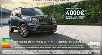 JEEP RENEGADE HYBRIDE RECHARGEABLE